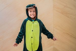 Child in Dragon Costume