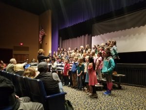 3 Elementary Schools Singing