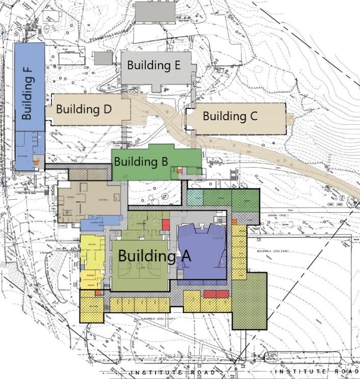 BHS Building Layout