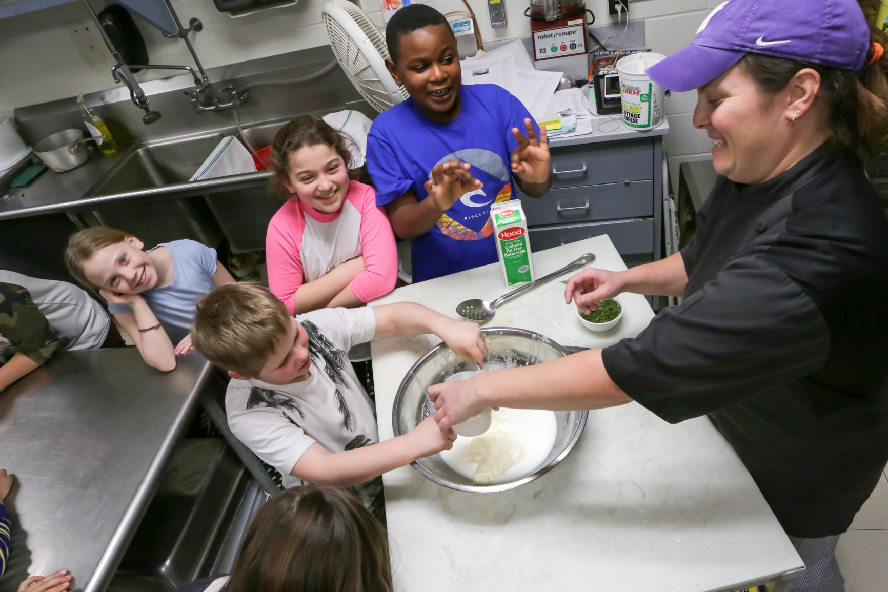 Cooking at Champlain