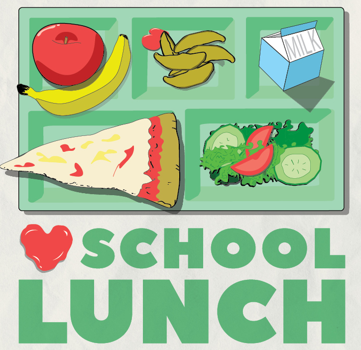 Love School Lunch Square