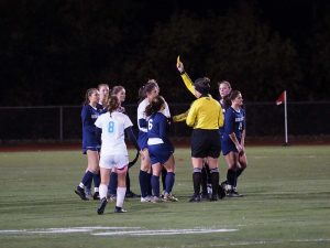 Soccer Team Gets Yellow Card