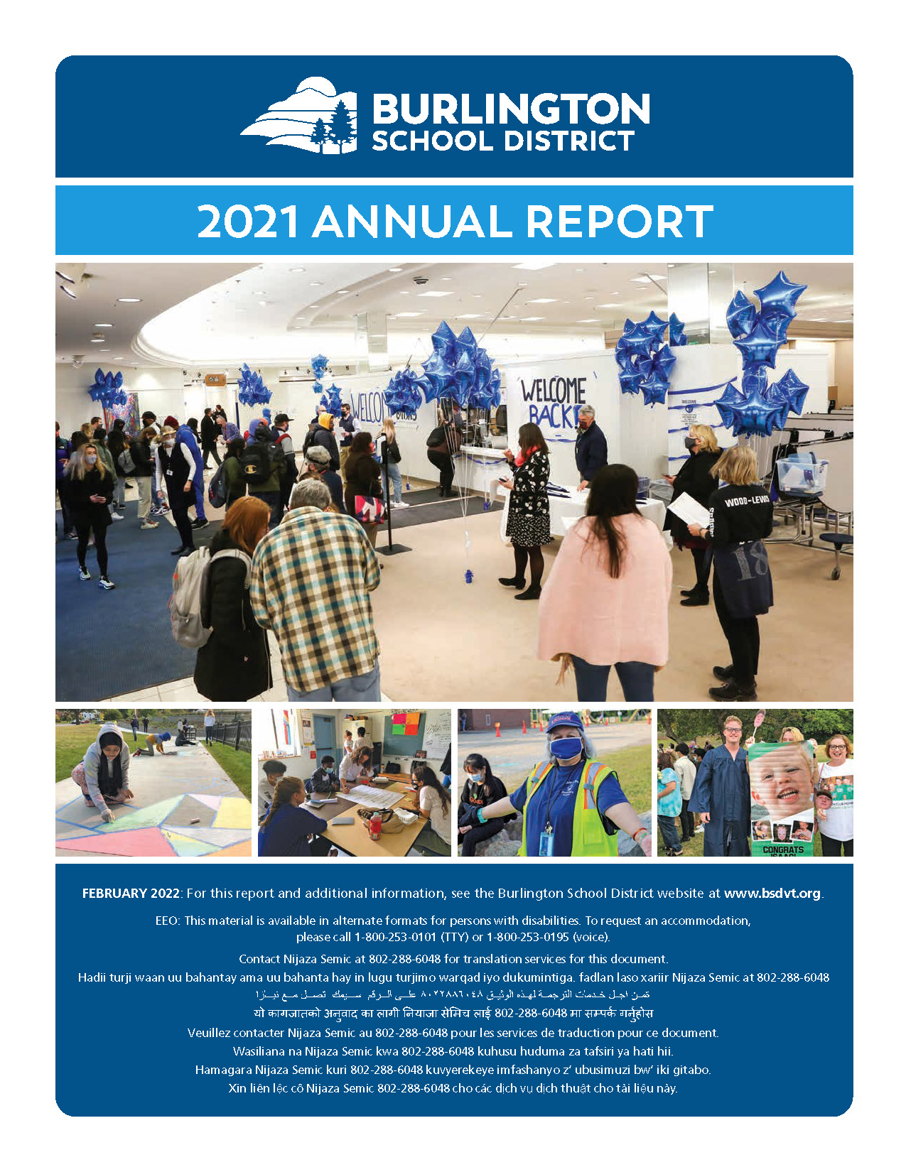 2021 Annual Report Cover