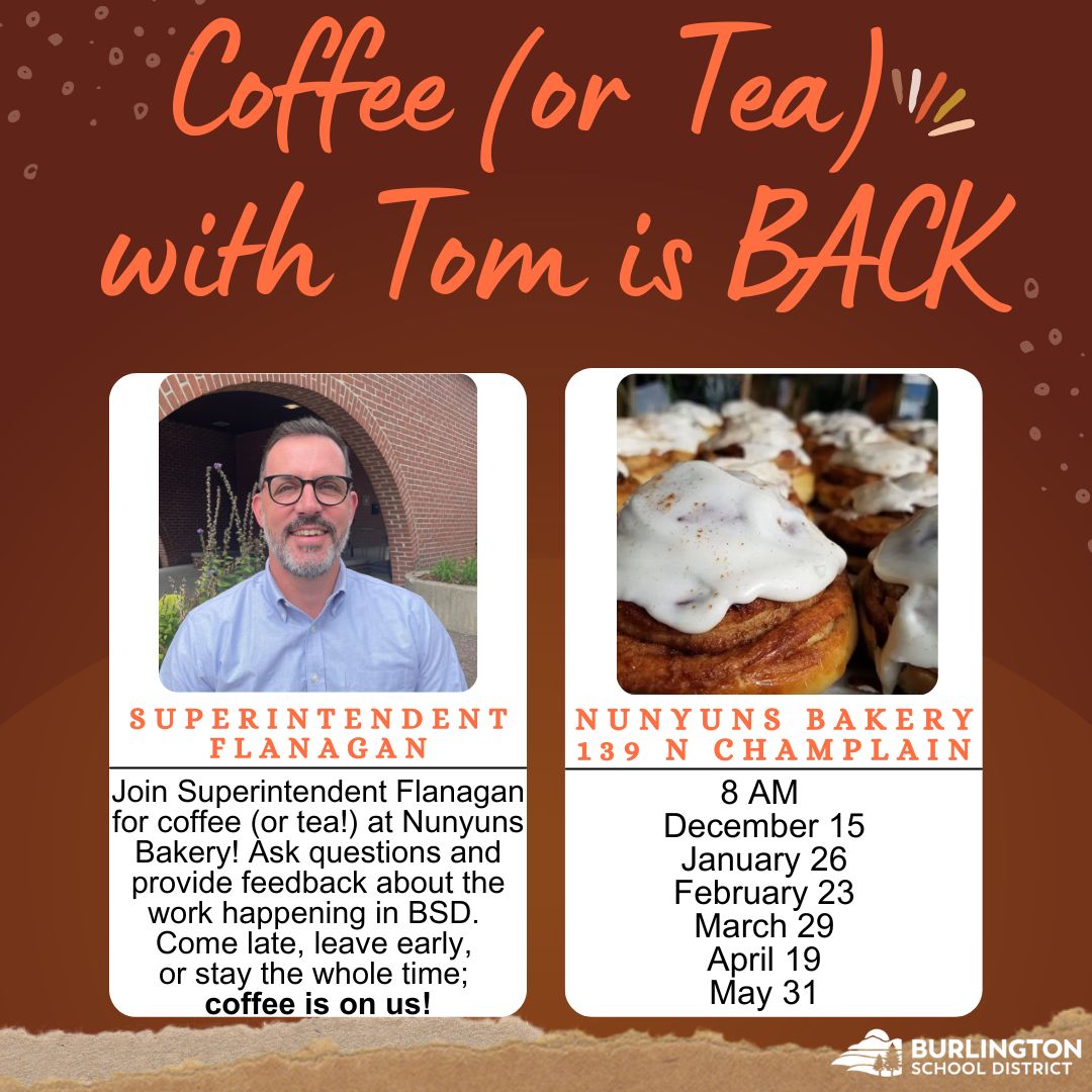 Coffee (and Tea) with Tom is Back!