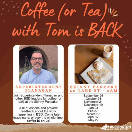 2025-2026 Coffee (and Tea) with Tom is Back!