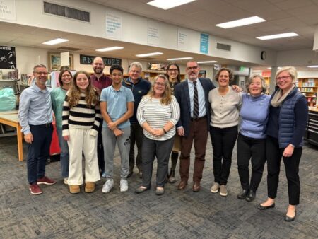 Jana with School Board Jana with School Board