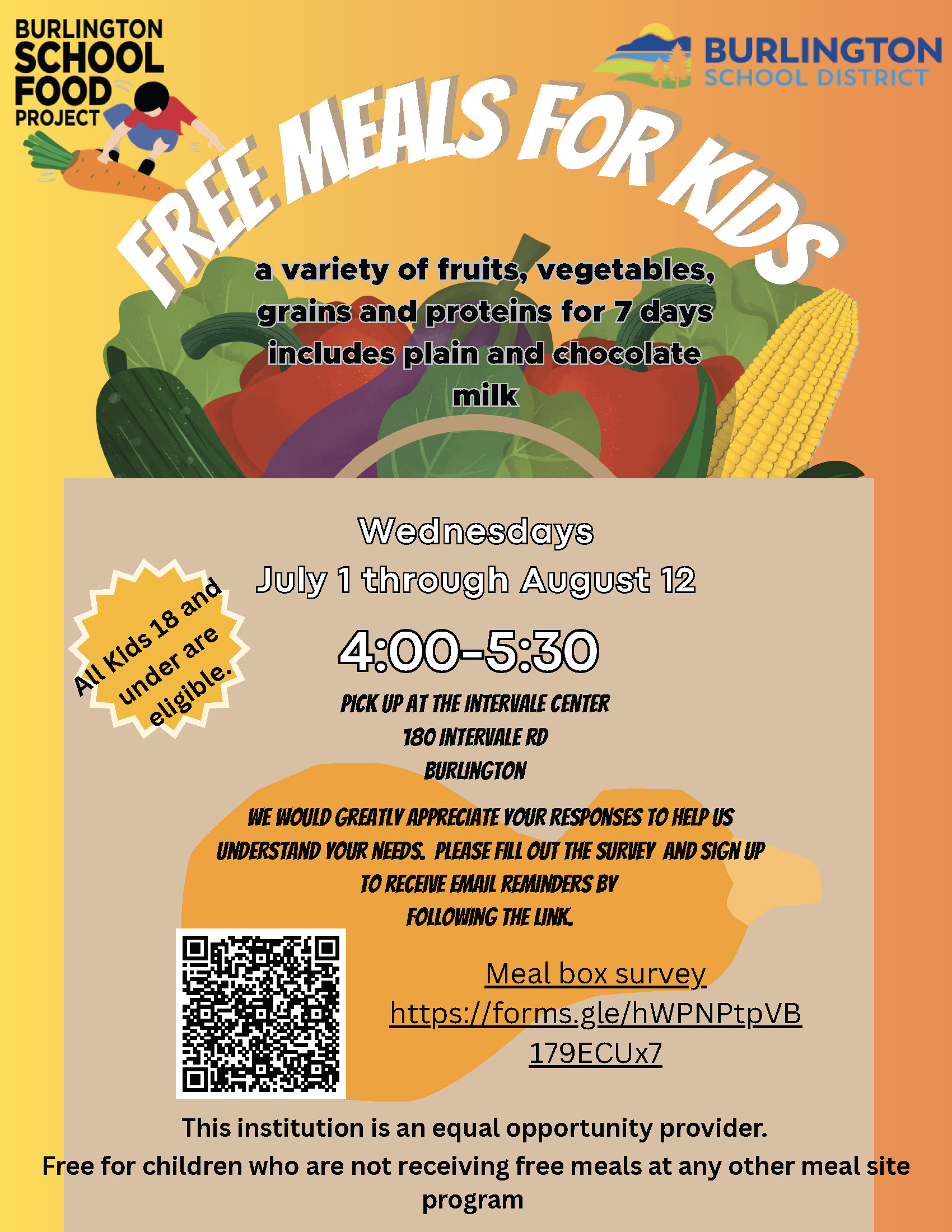 _Intervale Summer Meal box Flyer 2026